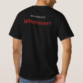 Partout, Où ! T-shirt (Dos)