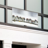 PARTOUT SUR UNE Bannière DE BRANCHE AVEC DES GROMM (Bâtiment extérieur)