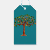 Partridge 2 in een Pear Tree Gift Labels Cadeaulabel (Achterkant)