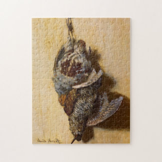 Partridge en Woodcock Monet Fine Art Legpuzzel
