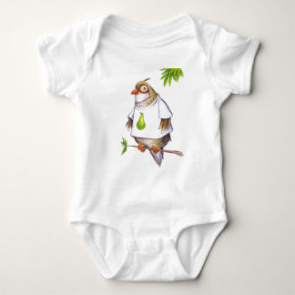 Partridge in een ontwerp-klep voor peer-T Romper