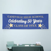 Party! 50 Ans ! Bannière Réunion de grande classe  (Salon professionnel)