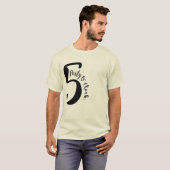 Party 5 uur Grappig T-shirt Party t-shirt (Voorkant volledig)