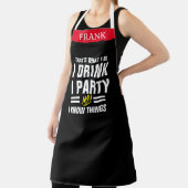 Party Alcohol Lover - Christmas Gift For Host Schort (Insitu)