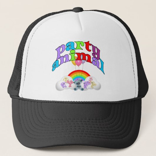 Party Animal Fun Trucker Pet (Voorkant)
