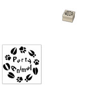 "Party Animal" Rubberstempel Rubberstempel (Gestempeld)