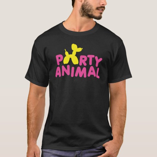 Party animal t-shirt (Voorkant)