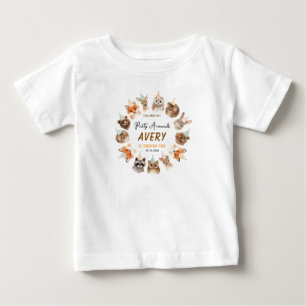 Party Animals 2e Verjaardag Cute Jungle Dieren
