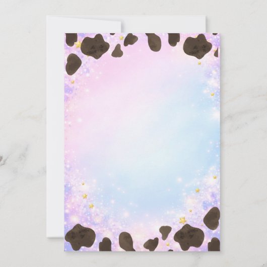 Party Animals Birthday Invitation | Rainbow Disco (Dos)