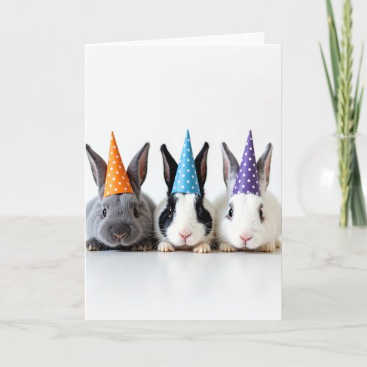 Party Animals Fun Time Card Kaart (Voorkant)