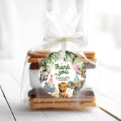 Party Animals Oerwoud Gepersonaliseerd Dank u Bedankjes Labels