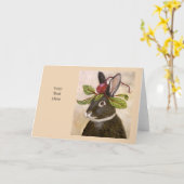 Party Bun (horizontaal)-kaart Kaart (Gele Bloem)