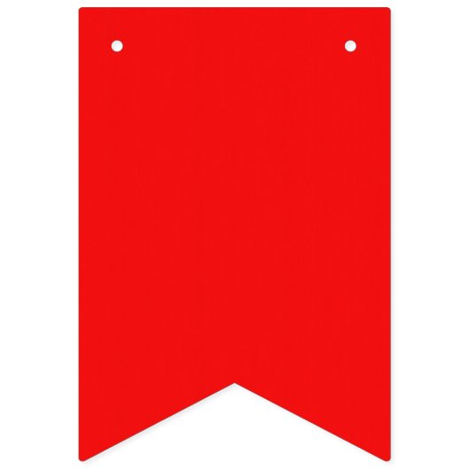 Party Bunting Banner RED GOLD (Eerste vlag)