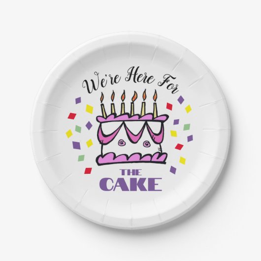 Party Cake Paper Bord (Voorkant)