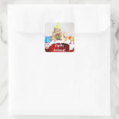 Party Dier Chipmunk Sticker (Tas)