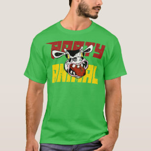 Party Dieren grappige koe T-shirt