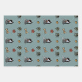 Party Dog Wrapping Bundel Inpakpapier Vel (Voorkant 2)