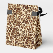 Party Favor Box-Leopard Print Bedankdoosjes (Achterkant)