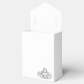 Party Favor Box Pageant Tiara Bedankdoosjes (Geopend)