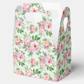 Party Favor Box Pioen Bedankdoosjes (Geopend)
