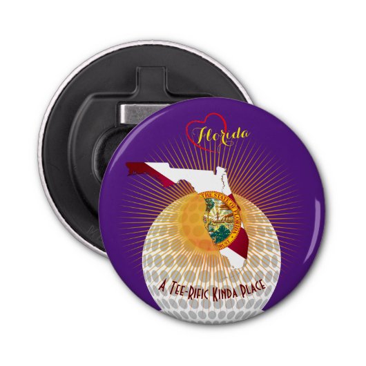 Party Favors Florida Button Flesopener (Voorkant)