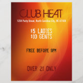 Party Flyer (Achterkant)