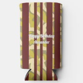 Party Fun Abstract Camo Stripe Pattern (Voorkant)
