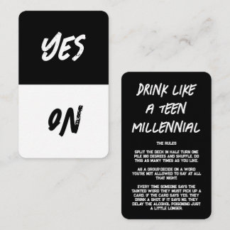 Party Game Kaarten Visitekaartje