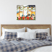 Party Games Canvas Afdruk (Insitu (Slaapkamer))