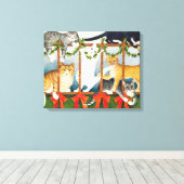 Party Games Canvas Afdruk (Insitu (Houten vloer))