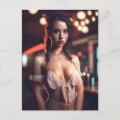 Party Girl Briefkaart (Voorkant)