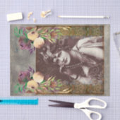  Party Girl Victoriaans Tapestry Tissue Papier (Craft)