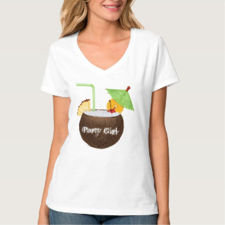 Party Girl Women's V-Neck T-Shirt