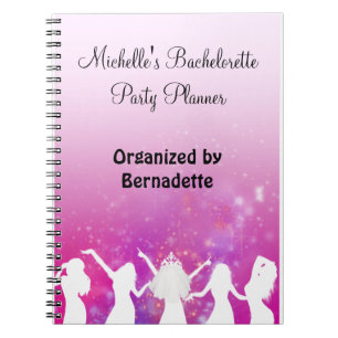 Party Girls Bachelorette Party Planner notebook Notitieboek