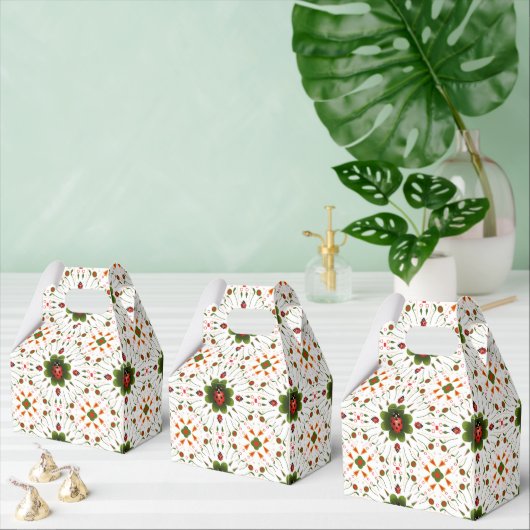 Party gunst doos met uniek lieveheersbeestje ontwe bedankdoosjes (Meervoudige)