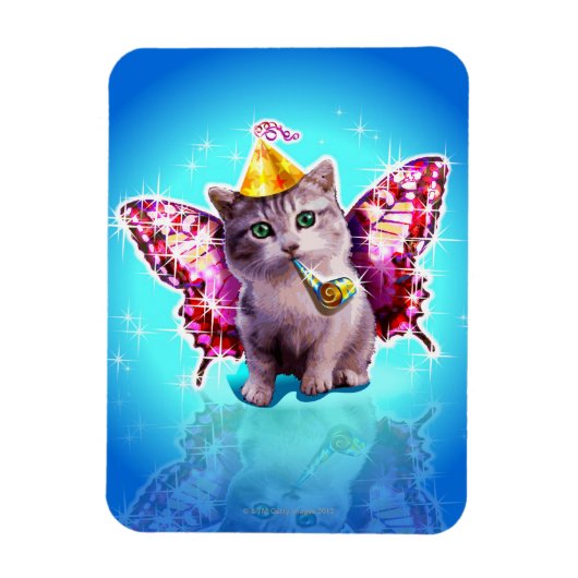 Party Kitten Magneet (Verticaal)