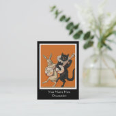 Party la carte de joueur de (Debout devant)