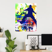 Party Life Poster (Thuiskantoor)