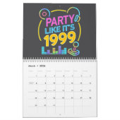 Party Like It’s 1999®™ – Neon Soundtrack  Kalender (Mar 2026)