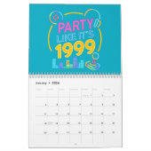 Party Like It’s 1999®™ – Neon Soundtrack  Kalender (Jan 2026)