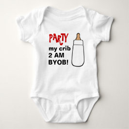 Party mijn wieg 2AM BYOB baby bodyshirt Romper