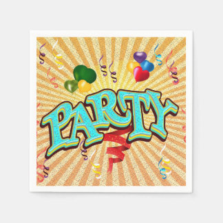 Party Napkins Servet
