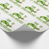 Party On Time to Shellabrate Cadeaupapier (Hoek)