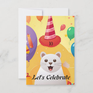 "Party Palooza: Verjaardag Kaart