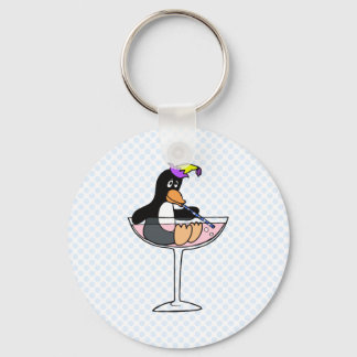 Party Penguin Sleutelhanger
