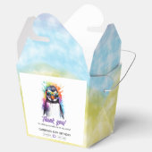 Party Penguin zonnebril, kind jarig Bedankdoosjes (Geopend)