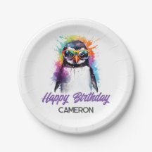 Party Penguin zonnebril, kind jarig