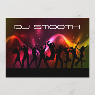 Party People Invitation Kaart
