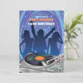 Party People Invitation Kaart (Staand voorkant)