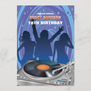 Party People Invitation Kaart